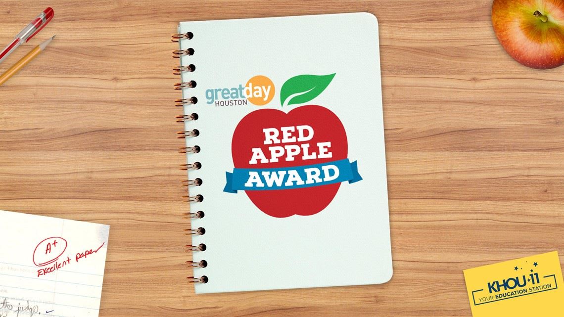 red apple